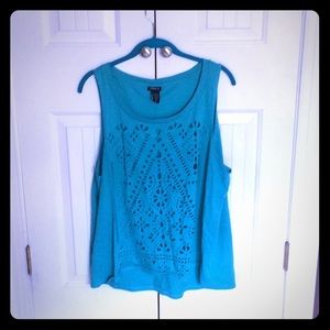 Teal Tank Top